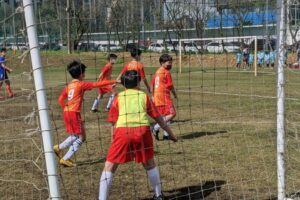 足球國小世界盃桃園分組開踢　青埔國小成軍首次上場追夢