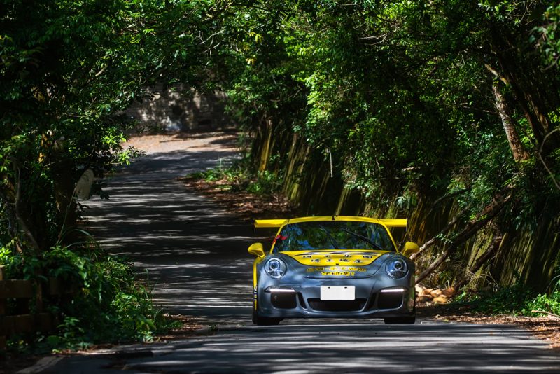 阿娘威！廖老大助陣台灣知名賽車賽事「 THC 爬山挑戰賽」，打龜號吸引萬人到場觀賽