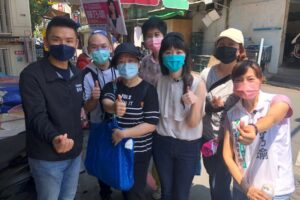 高嘉瑜唱響新店 獻聲力挺陳乃瑜