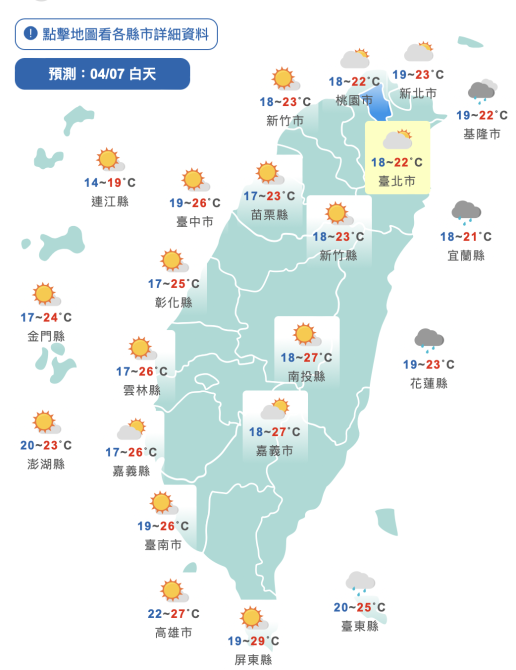 今年首颱將形成「侵台機率小」　明起回溫西半部上看30度