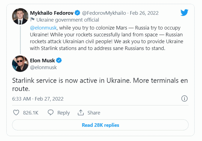 馬斯克向烏克蘭捐贈「Starlink 終端機」，美國人也為此繳上百萬稅金