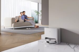 時尚美型掃拖機器人！ECOVACS簡約純白系全新機T10 五大功能造出家電質感生活