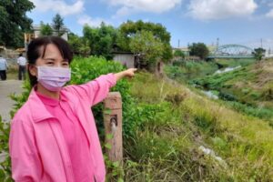 高雄獅龍溪、曹公圳溪疏於整治 陳惠君勘查呼籲市府不能怠惰