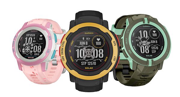 Garmin 發表《航海王》聯名智慧錶　「Instinct 2 Solar 航海王亞洲限定版」登場