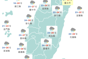 15縣市大雨特報！中部山區恐有「近豪雨等級」降雨