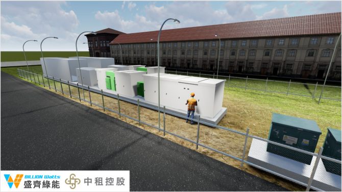 盛達電業攜手中租！ 府城首座6MW儲能案場開工動土