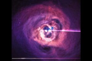 NASA 成功捕捉「英仙座星系」3 萬光年的黑洞聲波