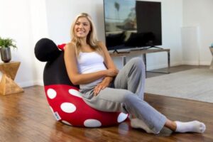 就是要可愛又舒服！米老鼠懶骨頭沙發登台