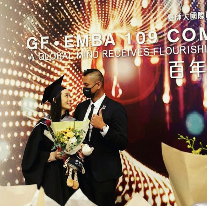 范范EMBA碩士畢業！黑人到場獻祝福　曝心聲：這兩年真的不容易