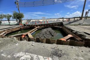 防汛作業多管齊下 將軍區馬沙溝社區新設導洪箱涵及抽水設施