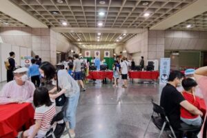 臺北醫院設板橋兒童BNT接種站，鼓勵民眾踴躍接種