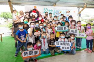 瑞星、錠嵂韻律體操陪伴營 再訪台南柳營偏鄉幼童
