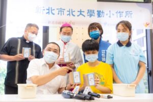 北大學勤小作所開幕 侯友宜感謝民間團體用愛支持身障者