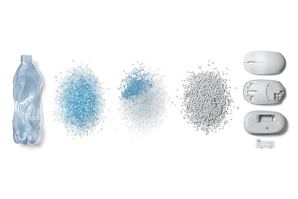 應用海中廢棄塑膠再製　微軟在台開賣環保「海洋滑鼠」