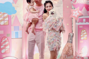 王思佳女兒超狂周歲趴曝光！旋轉蛋糕、行動酒吧「浮誇到底」