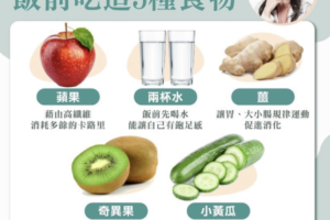好難瘦！營養師分享小撇步　飯前「5種食物」清腸道又助瘦身