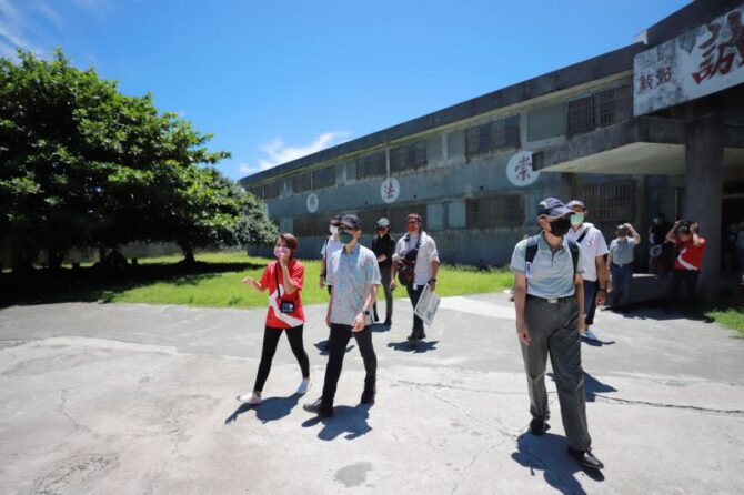 李永得訪視人權館白色恐怖綠島園區 期許加速呈現政治受難者生命故事