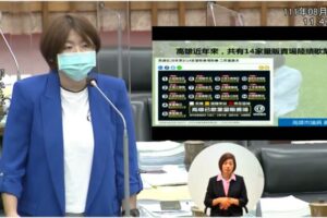 高雄市府招商大內宣 鄭安秝：實情是大型量販店、百貨、電影院關門歇業