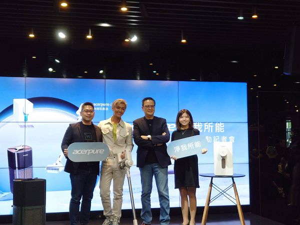 宏碁智新推出三款生活家電　炎亞綸現身代言化身 Pure Ranger 純淨戰隊