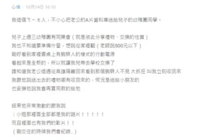這真的會出事！幼稚園兒交換禮物　媽媽竟錯送「此物」給同學