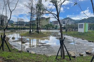迎接雙核心產業重鎮 新店綠湖公園地下停車場將完工