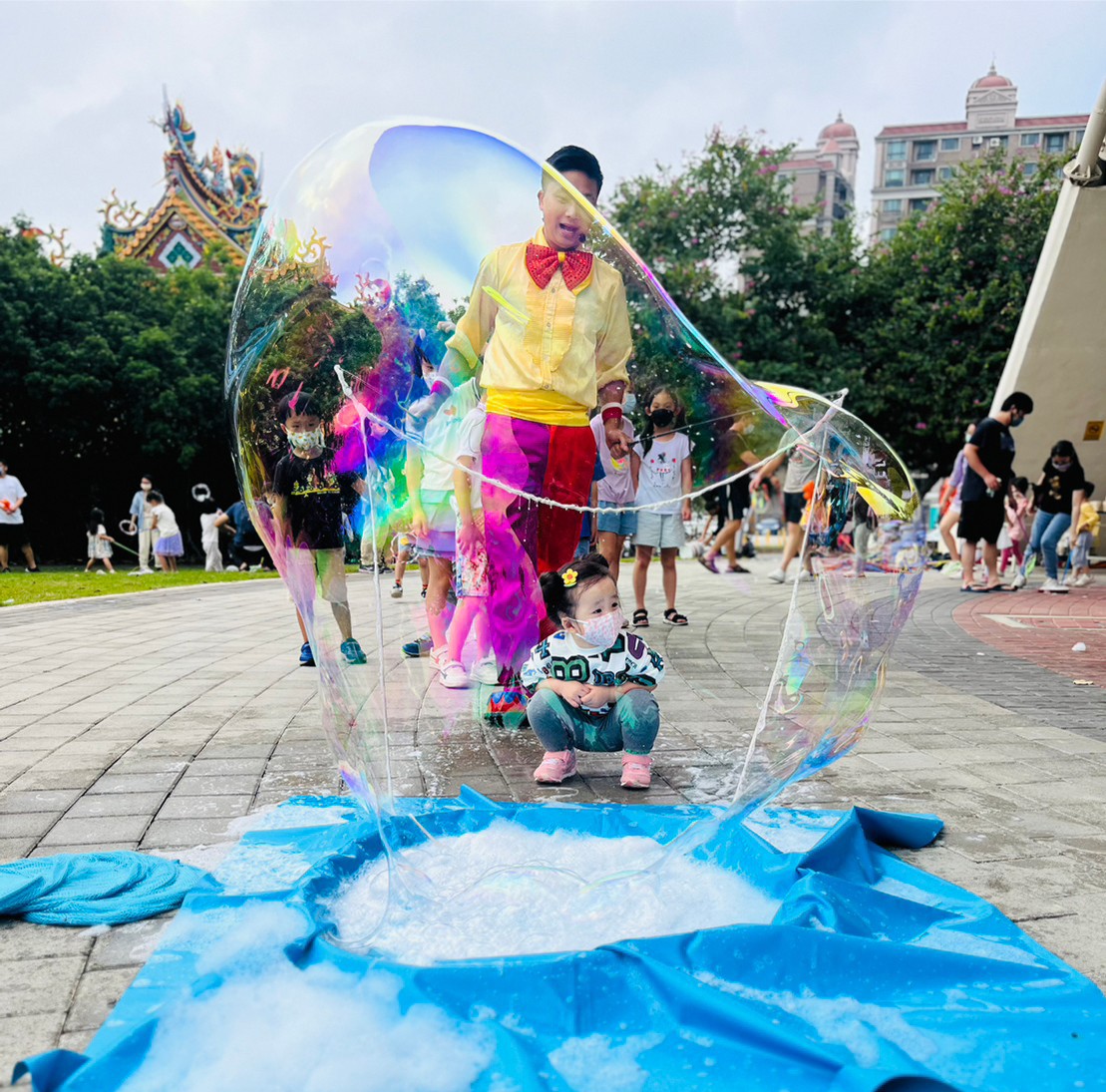 假日歡樂魔法泡泡樂園　全家親子同樂超開心
