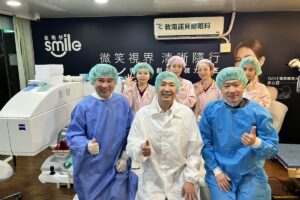 新年連假美籍老師來台指導 知名眼科引進高階微創近視雷射技術