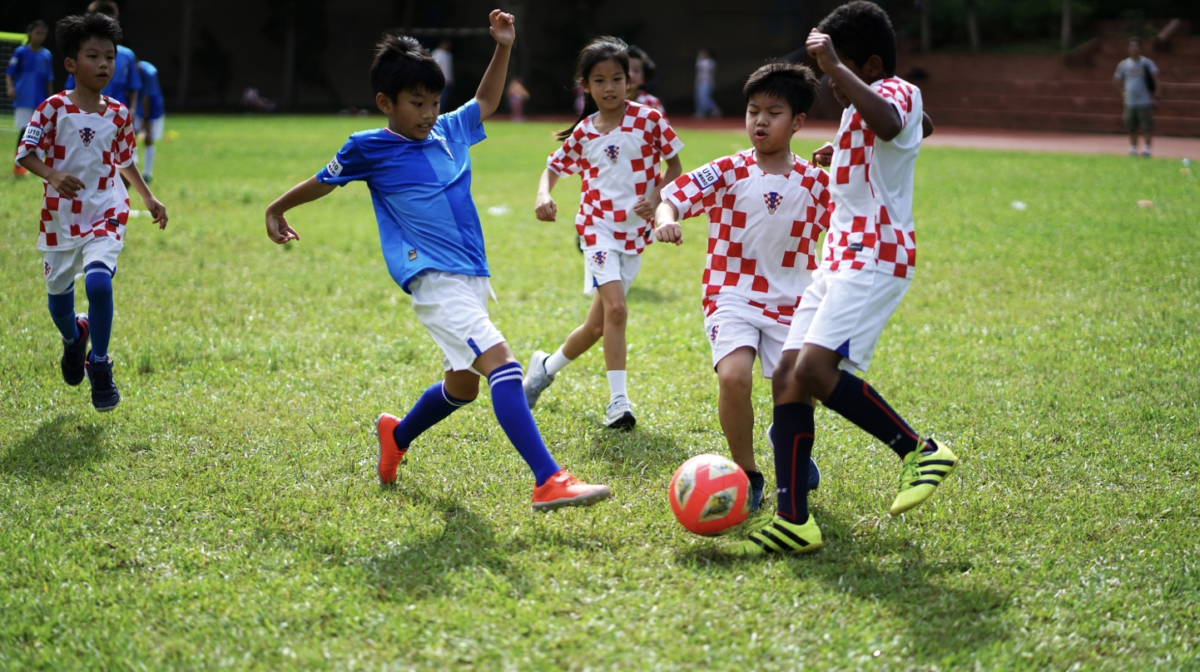 世足熱！大湖五明「迷你世界盃足球友誼賽」　德國、墨西哥使節來開球