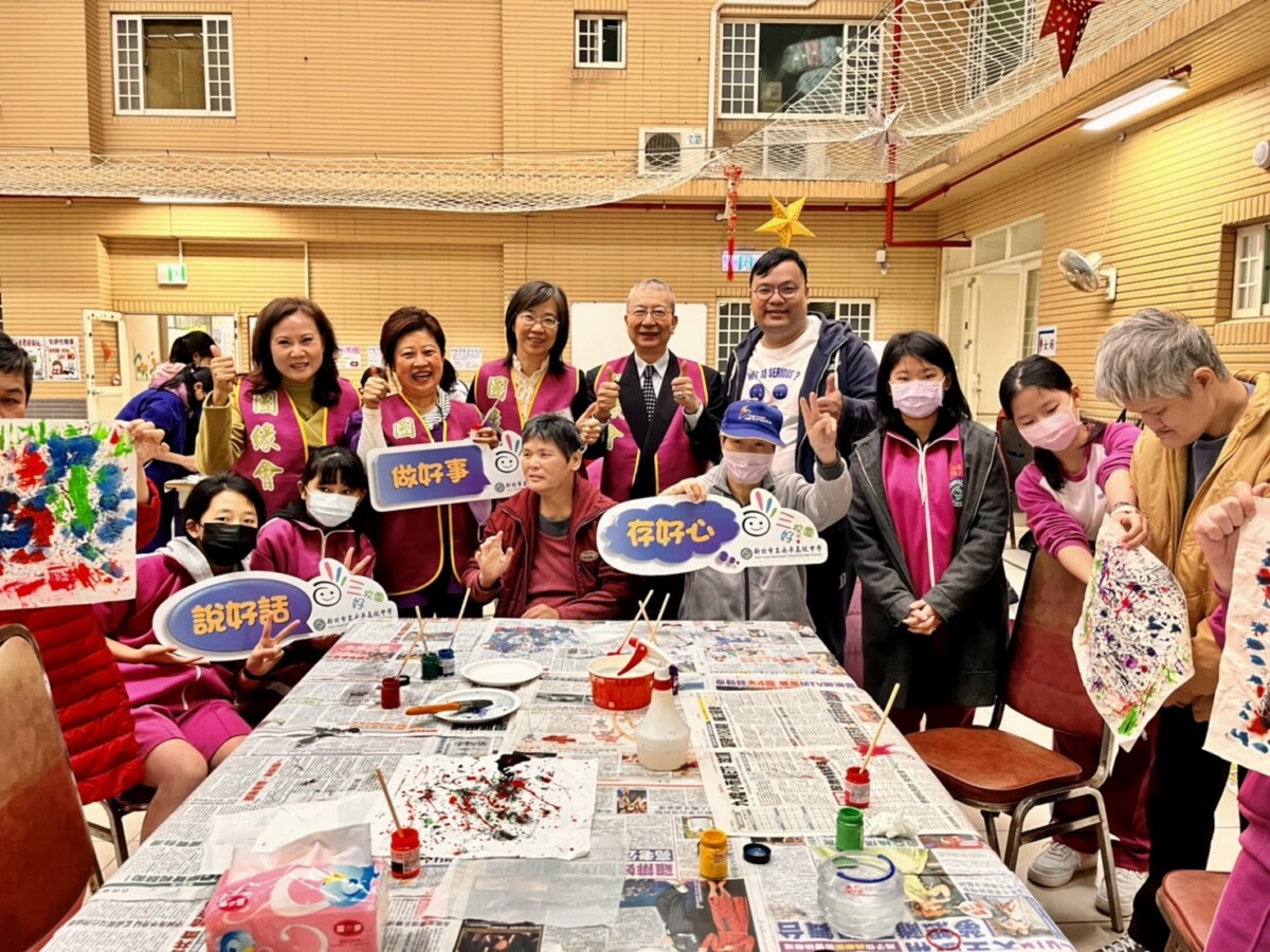 疫後另類旅遊 圓緣會揪團快閃陪老憨兒彩繪傳愛