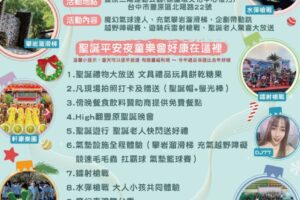 豐原平安夜活動，台中豐原在地美食「伙房燒烤」贊助美味餐食，邀台中民眾一同前往同樂！