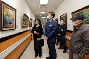 國軍高雄總醫院岡山分院名家畫展