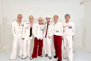 原子少年金星玩遊戲！輸了「口紅畫臉」　3人頂大花臉走秀