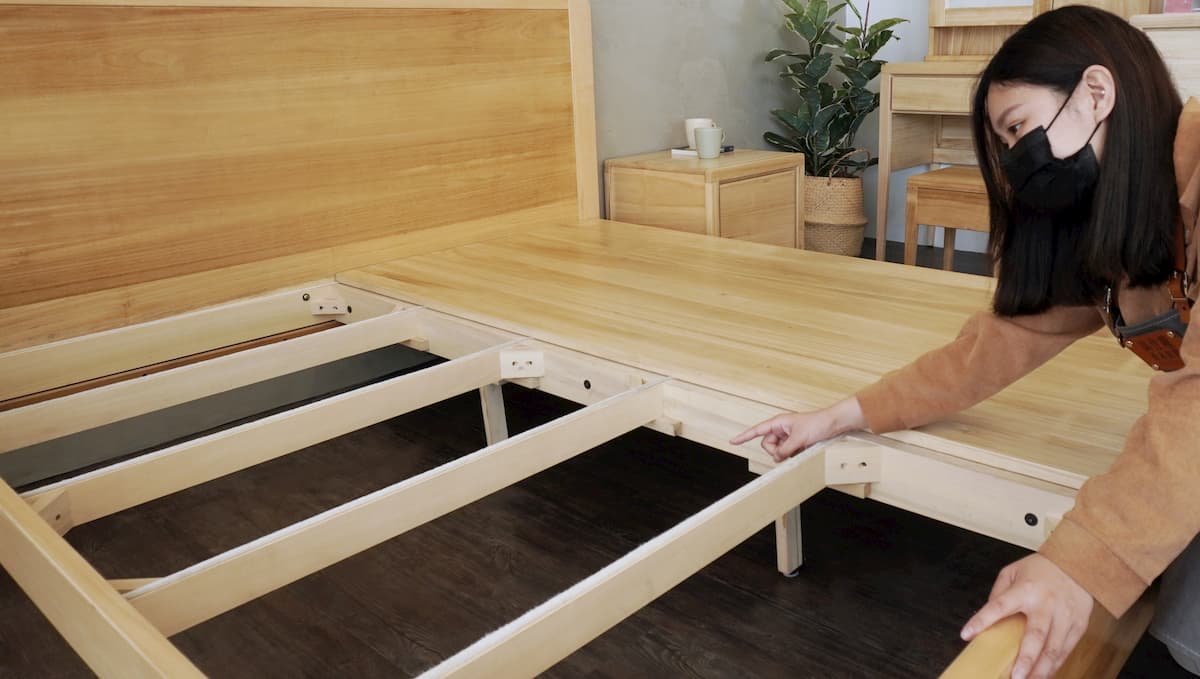 專利床架穩固無聲 陪伴一夜好眠