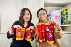 藝術融入生活，台灣青年藝術家攜手襪業推出聯名設計