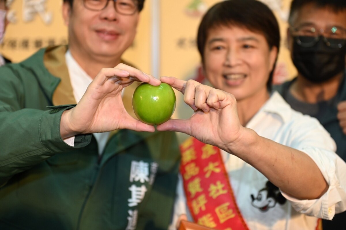 「一起棗幸福」陳其邁出席大社三寶推廣活動