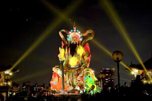 高雄燈會「光舞蓮潭」水上燈光展演1/26至2/5日