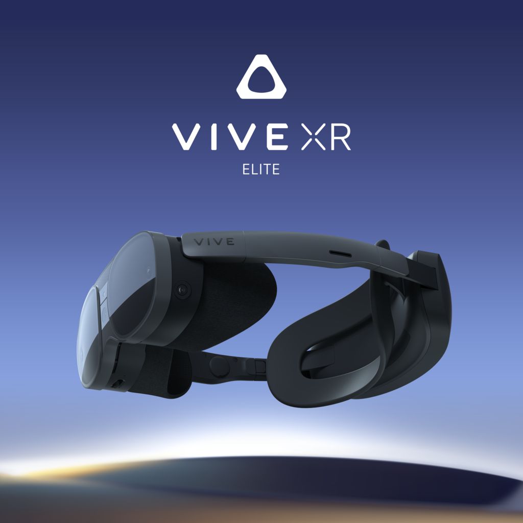 【2023 CES】支援跨 VR / MR、配備全彩RGB透視鏡頭　HTC 推出新款混合實境裝置 VIVE XR Elite