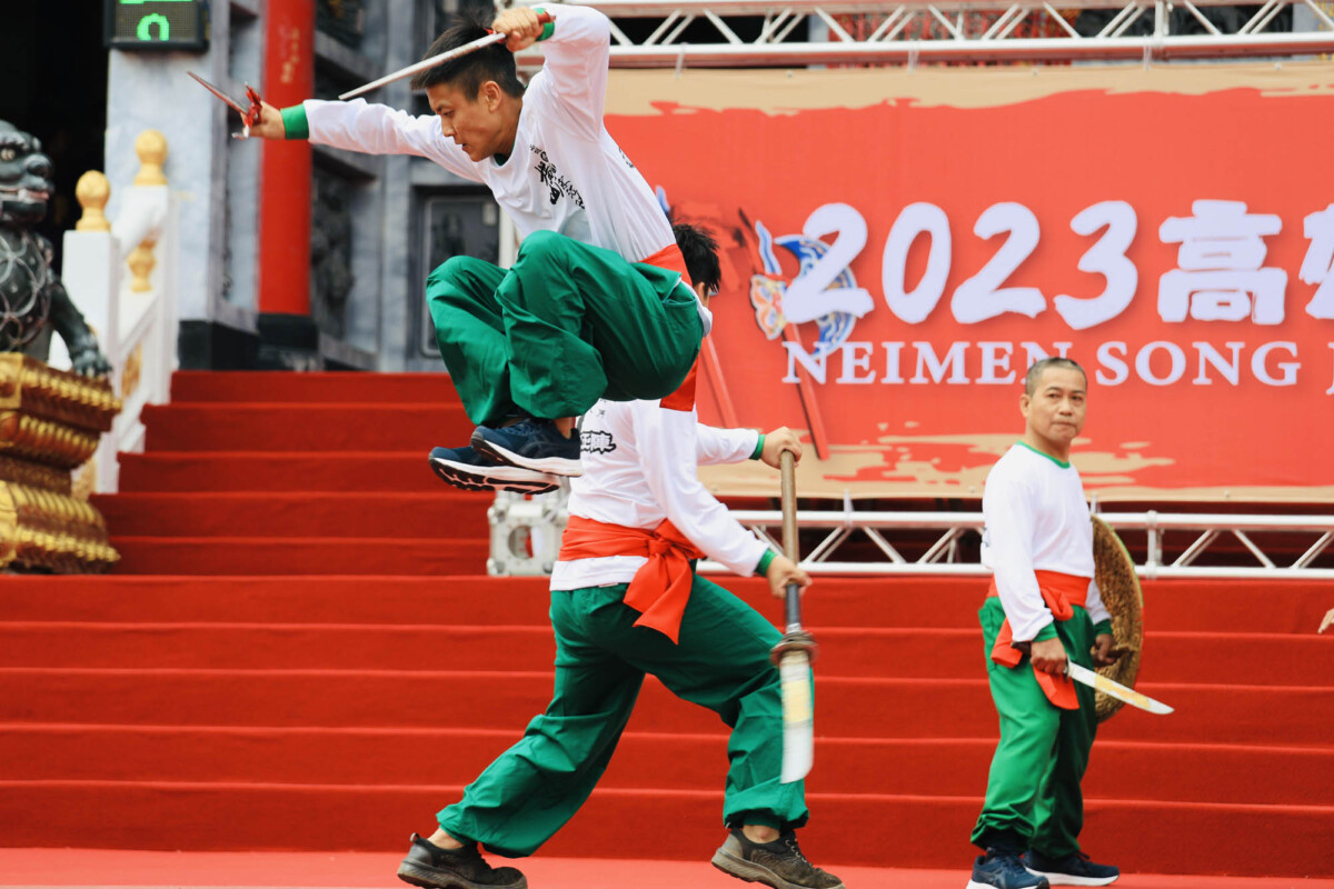 內門宋江陣頭大賽 一連9天在南海紫竹寺看陣頭吃辦桌