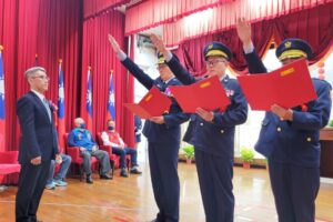 屏東縣警察局卸新任分局長聯合交接典禮