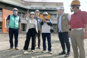 周春米視察玉田國小非營利幼兒園工程進度