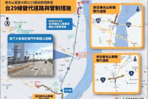 星雲2/13圓寂讚頌典禮預估湧3萬信眾 佛光山周邊交管