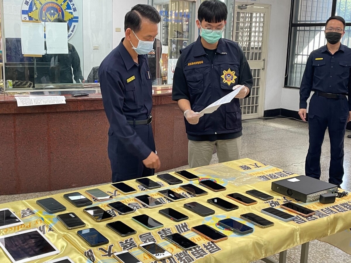 影/假檢警詐騙 機房藏身恆春民宿 屏警偵破逮20嫌