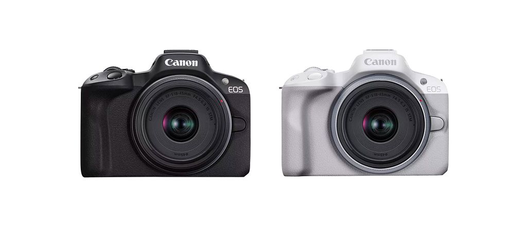 瞄準直播、影音創作訴求　Canon EOS R50 無反光鏡相機輕巧推出