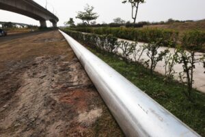 南部大旱 南水局引屏水解高雄水情 建7.6公里跨溪輸水管線