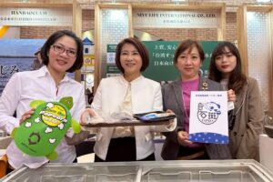 東京食品展開幕 周春米推銷屏東農漁特產 受日本青睞