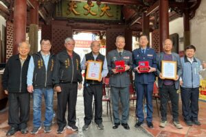 臺灣祀典武廟捐贈救護車 感謝國軍岡山醫院