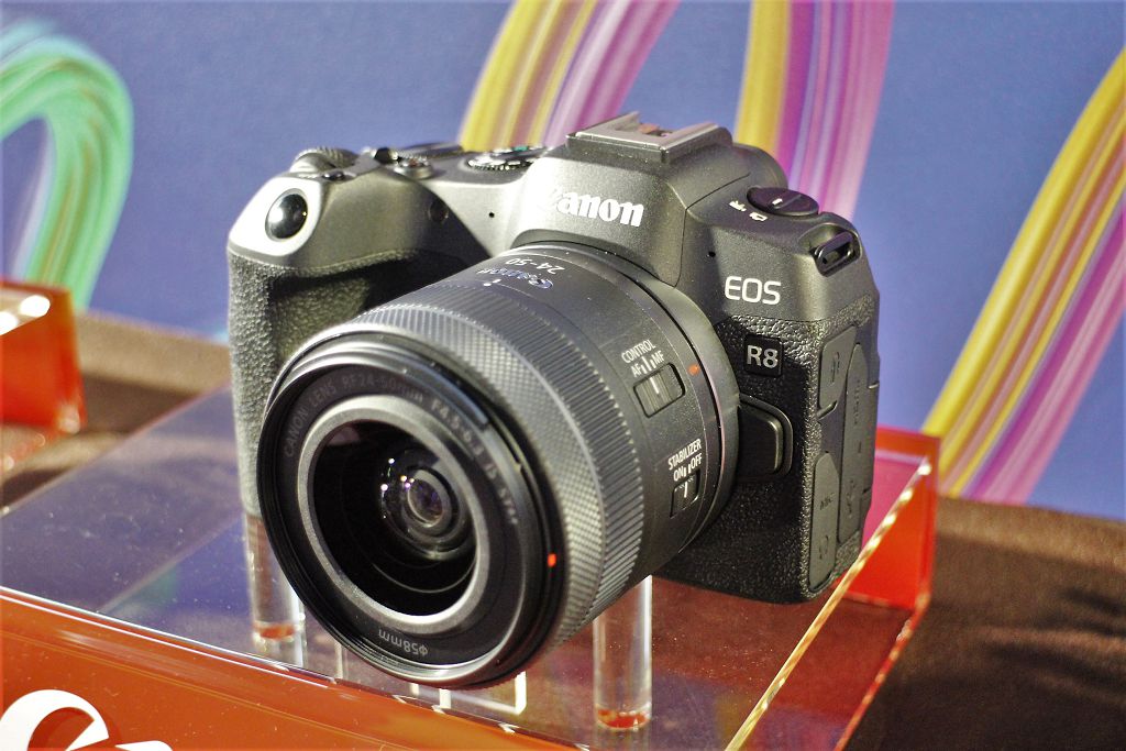 Canon 最輕量、攝錄兼顧全片幅無反光鏡相機 EOS R8 正式開賣