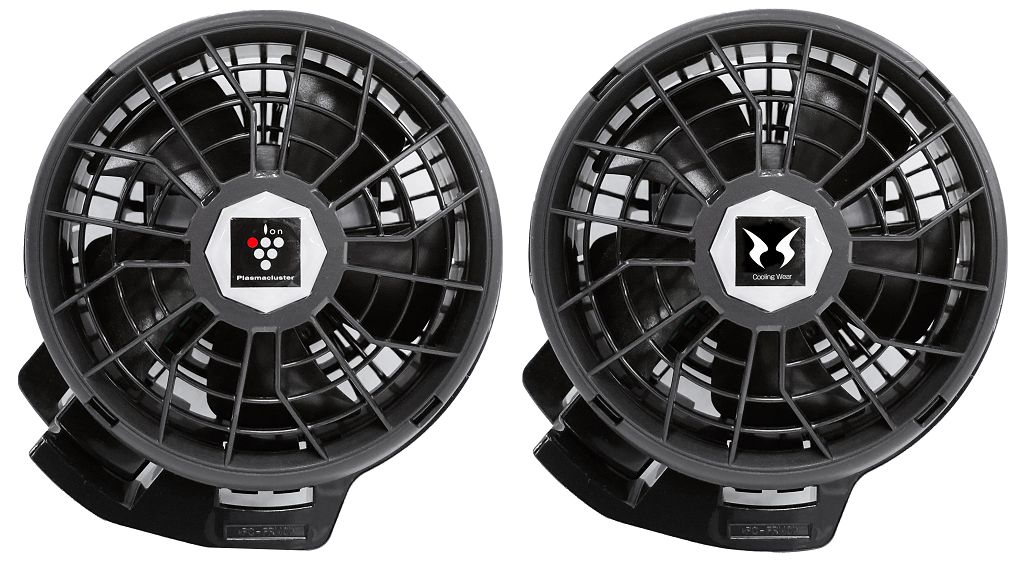 夏普發表不只把風扇穿在身上、還能除臭的「空調風神服」