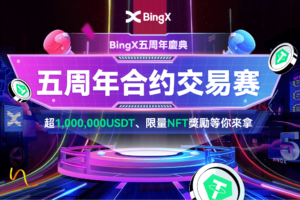 BingX 5週年慶典  強勢活動即將來襲！