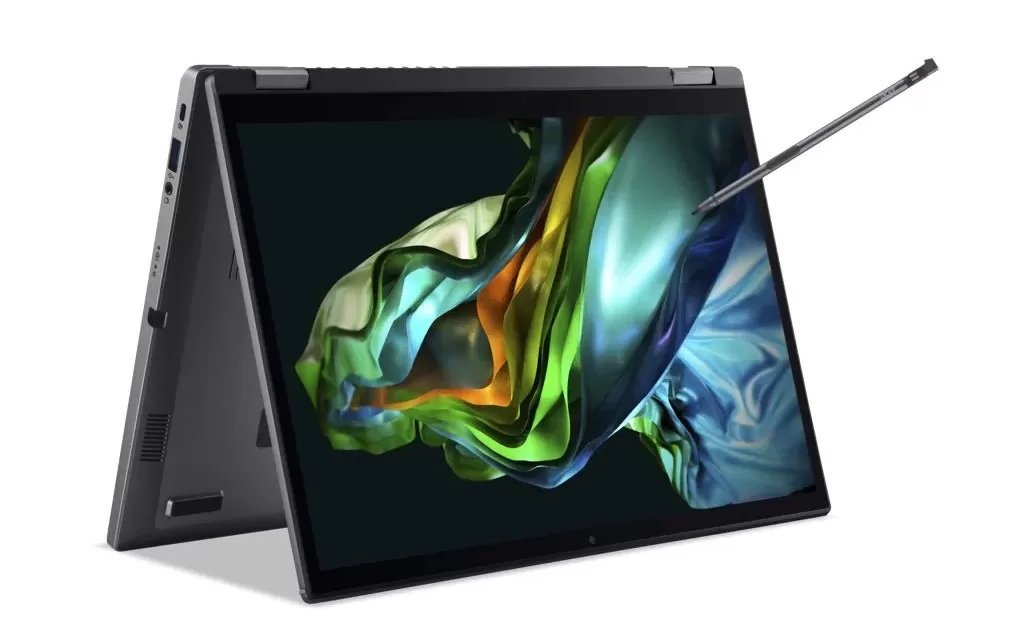 滿足居家娛樂、視訊溝通、創作等多工需求　Acer 發表新款輕薄翻轉筆電 Aspire 5 Spin 14